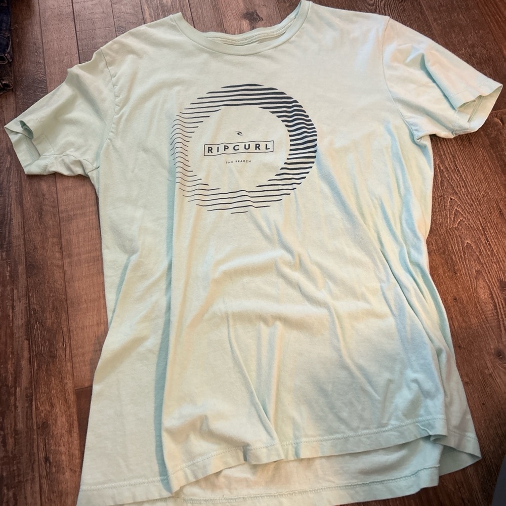 Rip Curl Mint Green Circle Graphic Tee